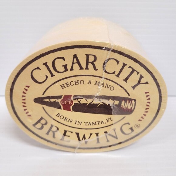 Beer 100 Coaster Cigar City Brewing Hecho A Mano Hand Made Born In Tampa Fl New - Picture 1 of 5